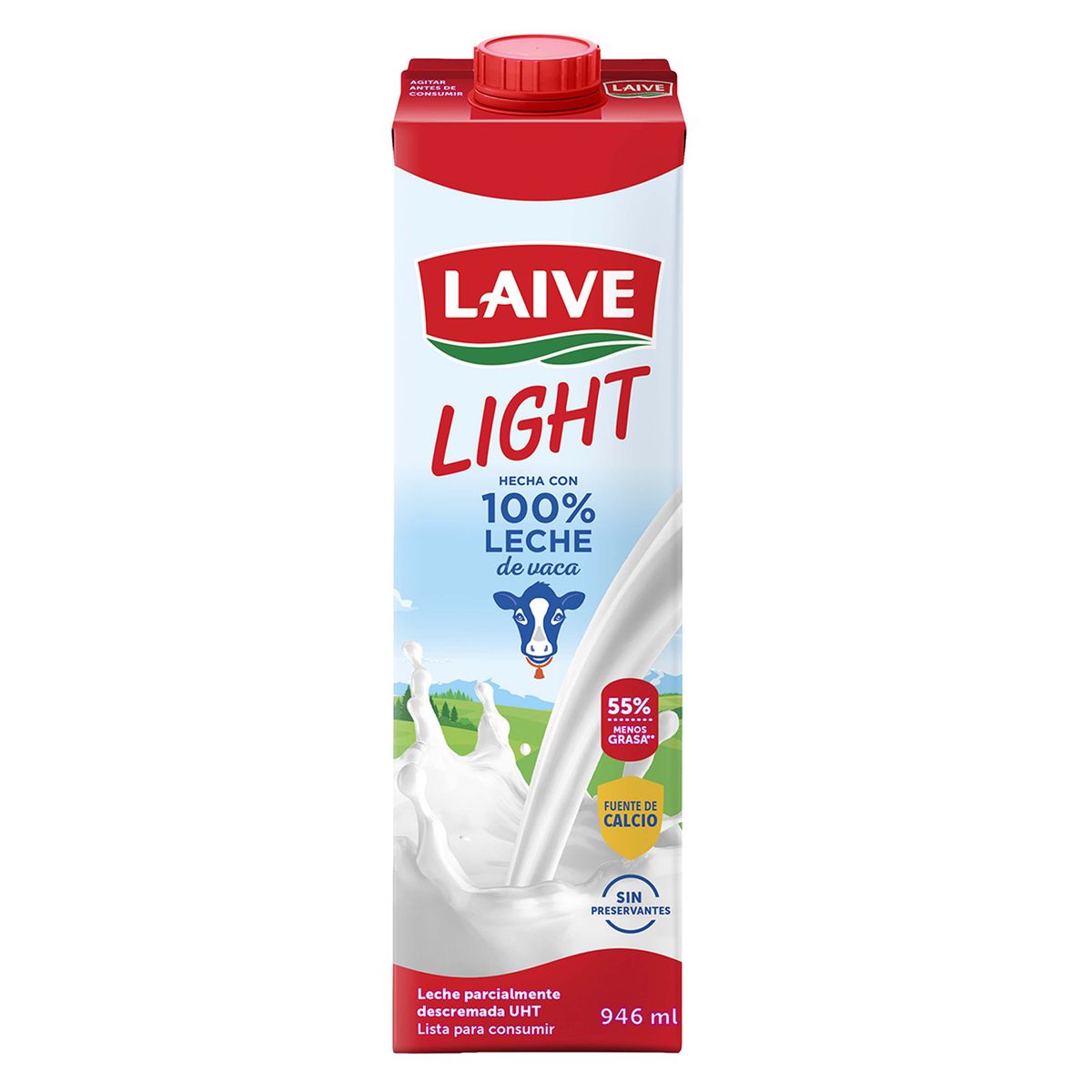 LAIVE - Leche Laive Light Caja 946 mL