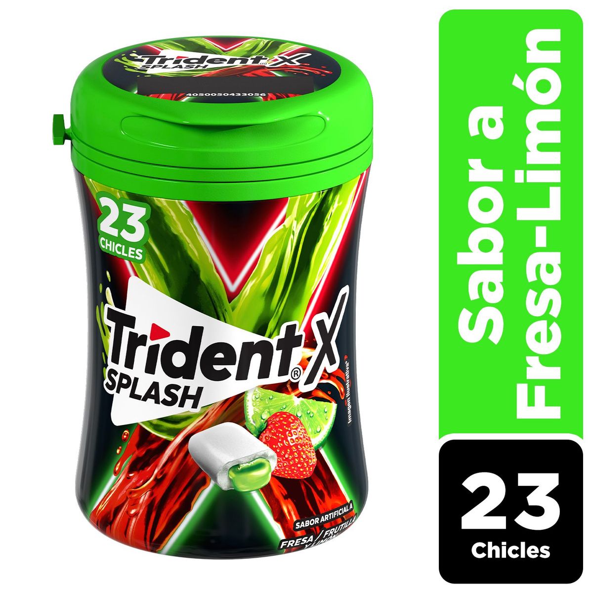 TRIDENT - TRIDENT BOTELLA SPLASH FRESLIM 44.6GR