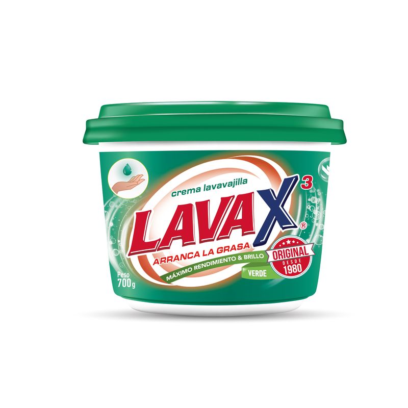 LAVAX - Lavavajilla Crema Lavax Tutti Frutti Envase 700 g