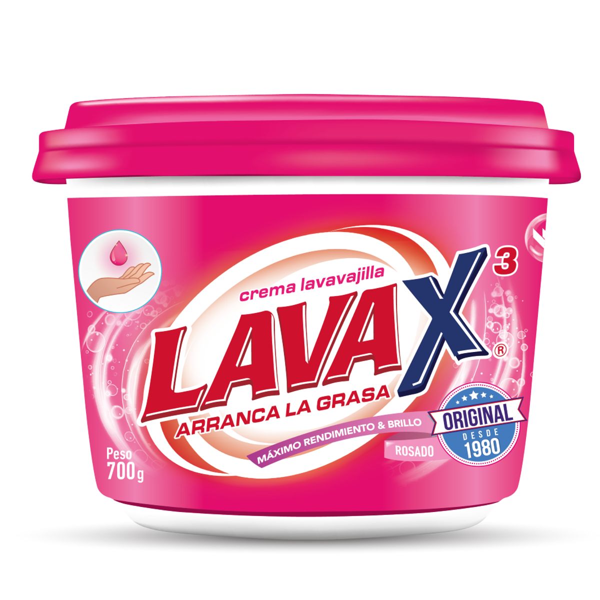 LAVAX - Crema Lavavajilla Lavax Pote 700 g