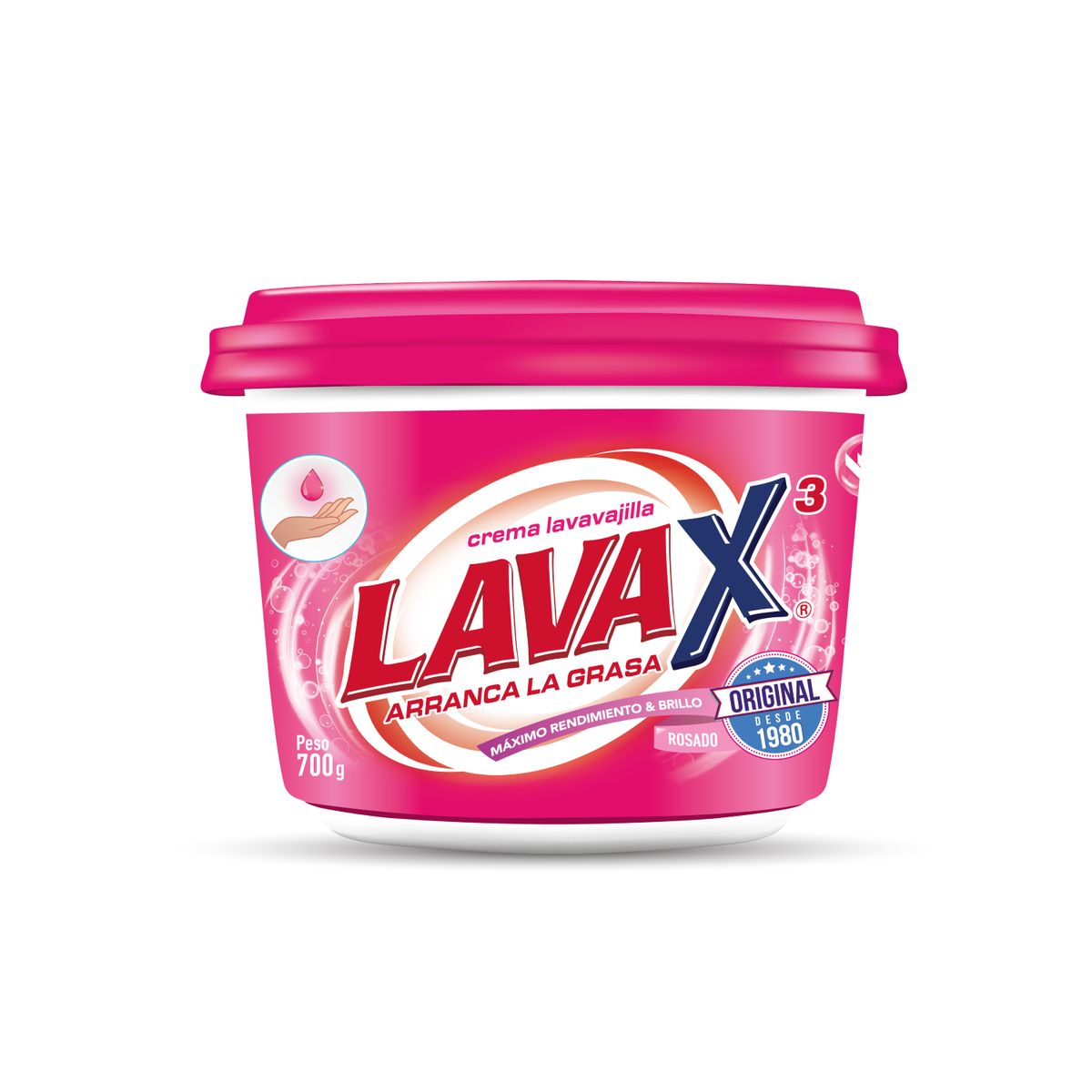 LAVAX - Crema Lavavajilla Lavax Pote 700 g