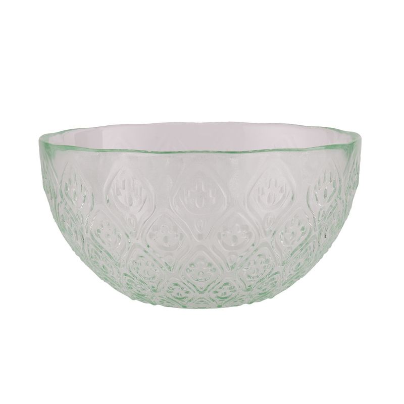 CASA JOVEN - Bowl Vidrio Julieta Celeste 15 cm