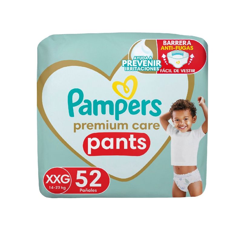 PAMPERS - Pañal Pampers Premium Care Pants Talla XXG Empaque 52 Und