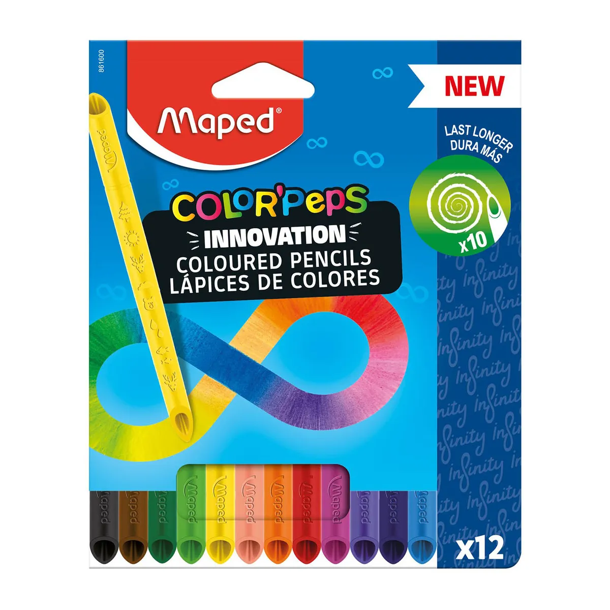 MAPED - Colores Maped Infinity Caja 12 Und