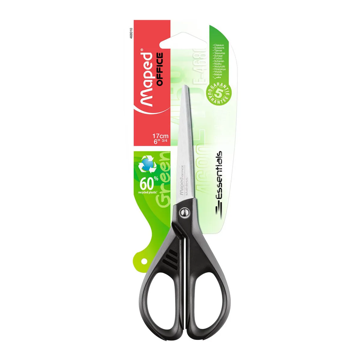 MAPED - Tijeras Maped De 17cm Green