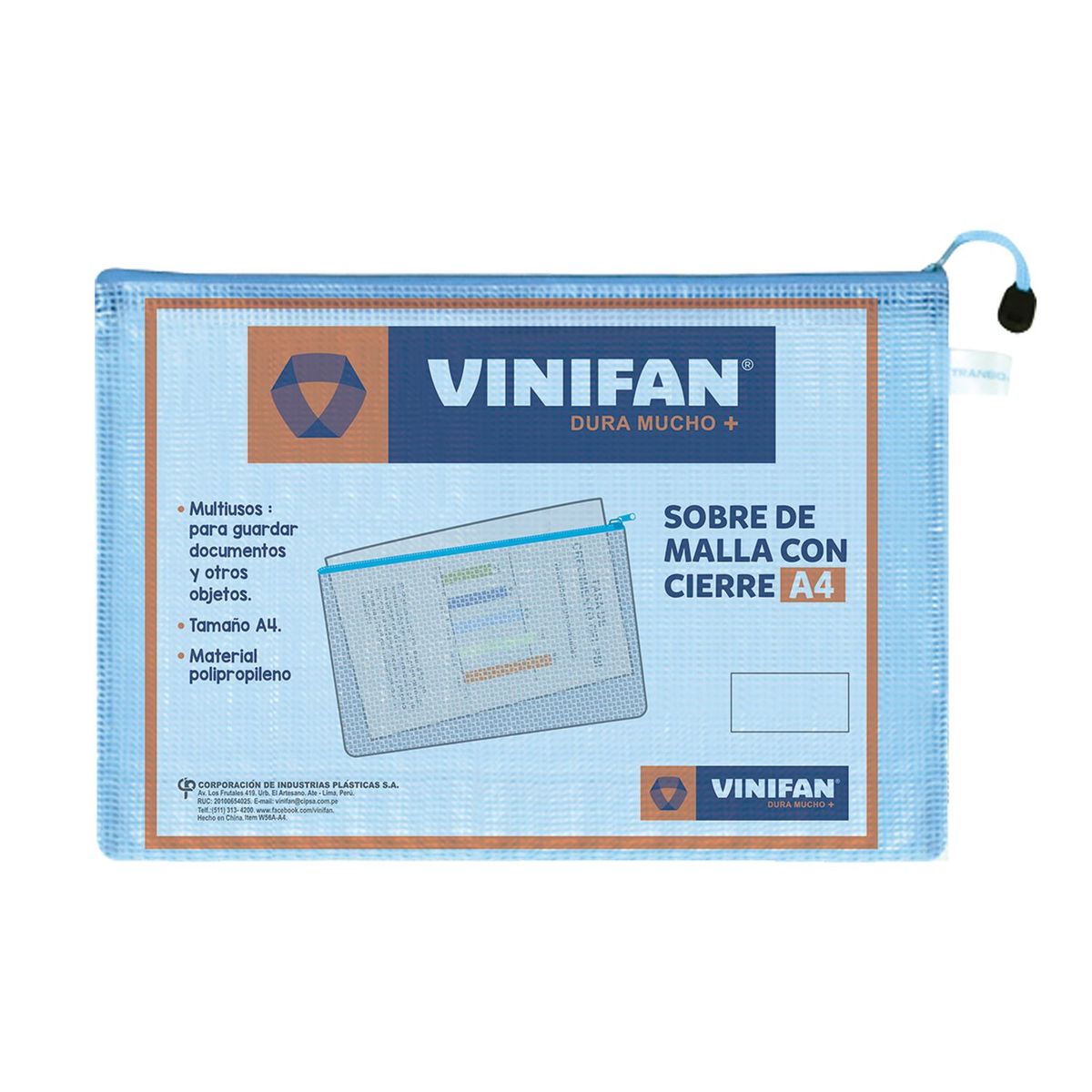 VINIFAN - Sobre Vinifan Con Cierre De Malla