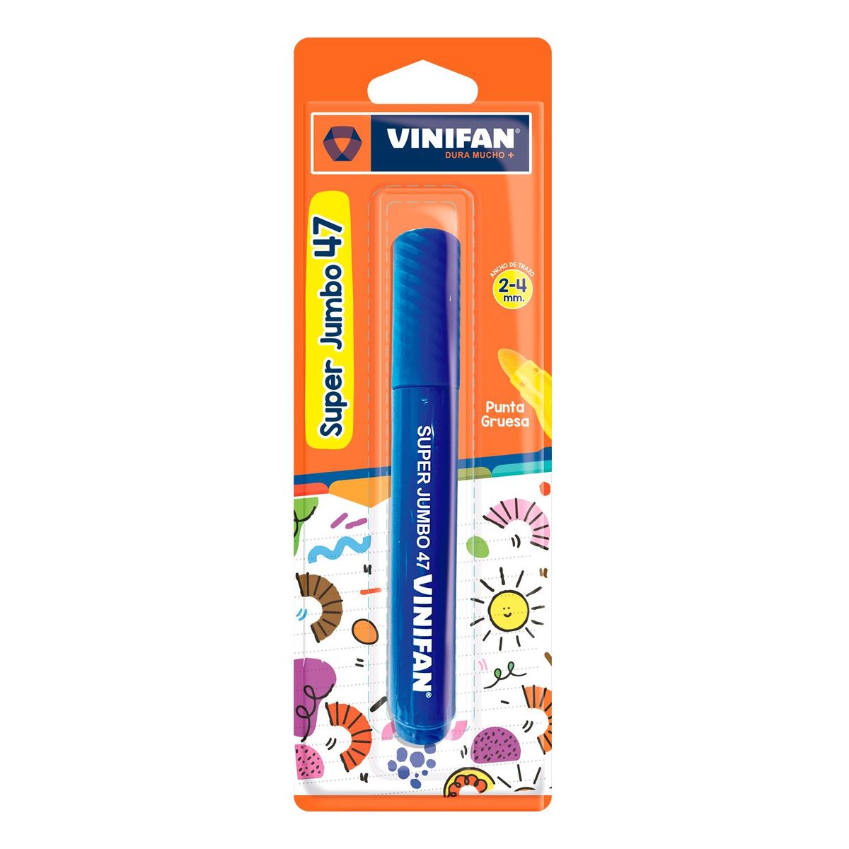 VINIFAN - Plumón Vinifan Súper Jumbo Azul