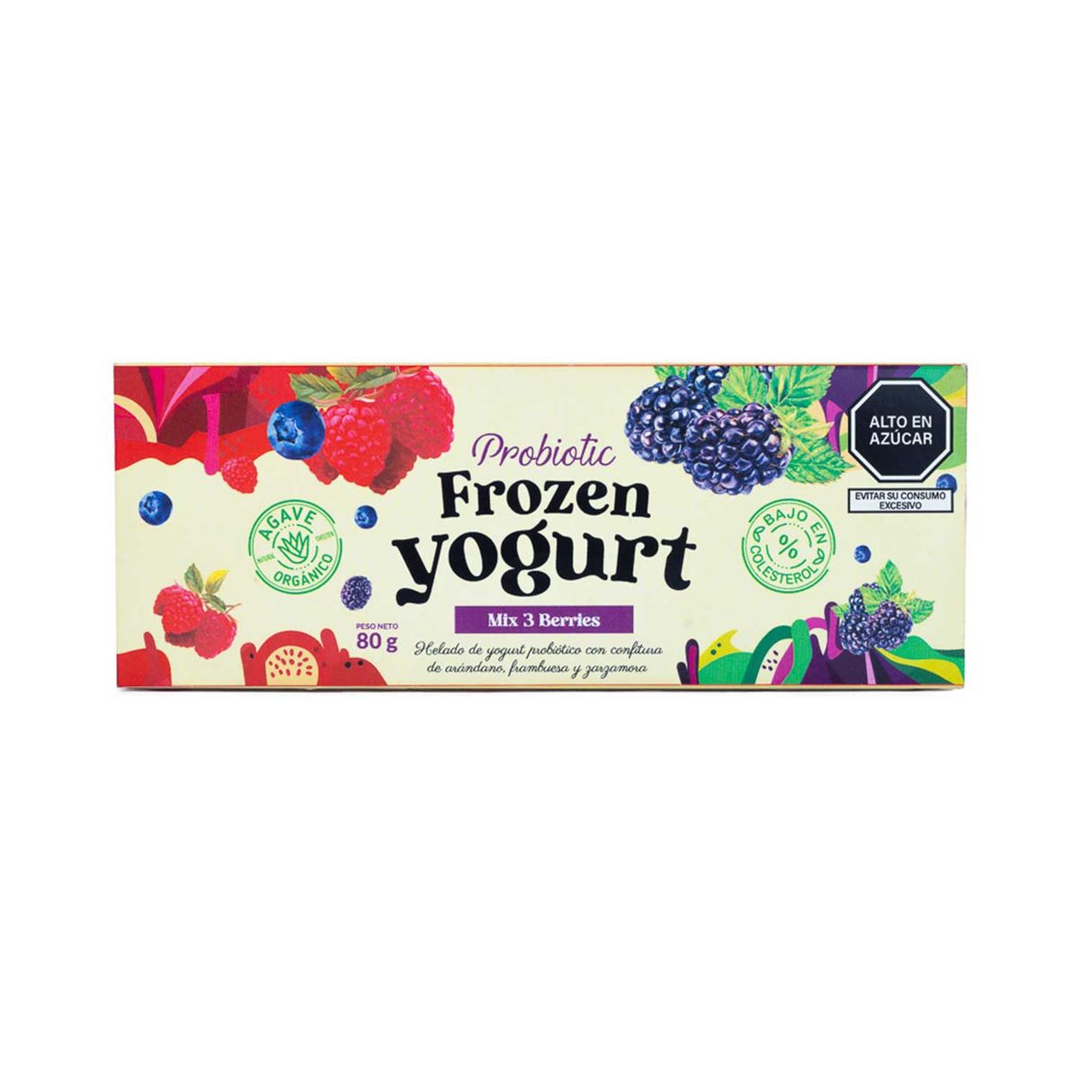 BERRIES DEL PERU - PALETA HELADO BDP ARAND FRAM Y ZARZA X80G