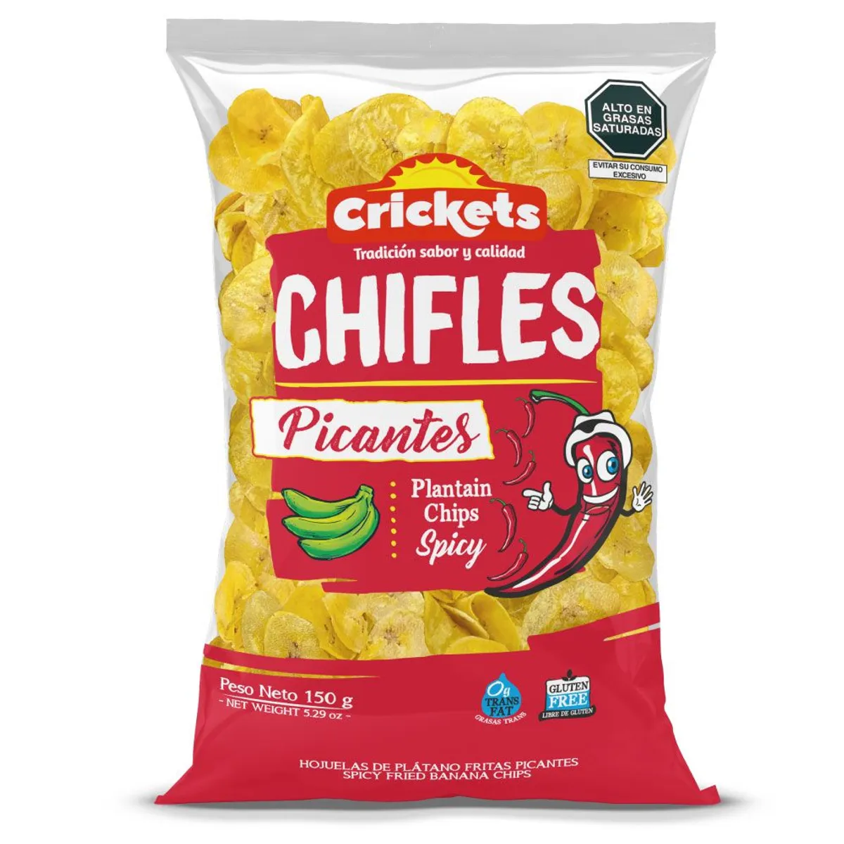 CRICKETS - Chifle Crickets Picante Bolsa 150 g