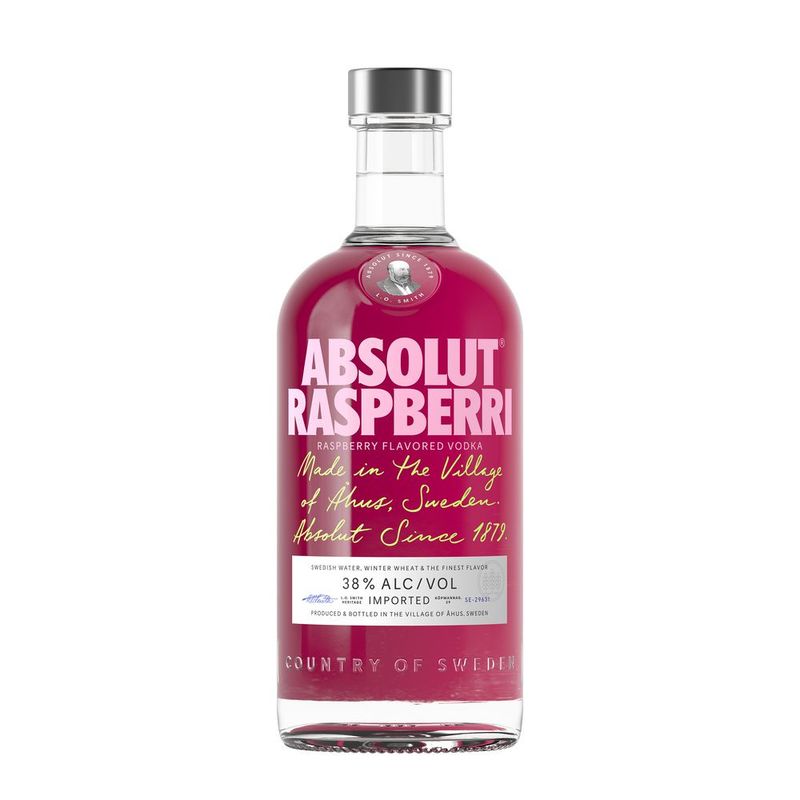ABSOLUT - Vodka Absolut Raspberry Botella 700 mL