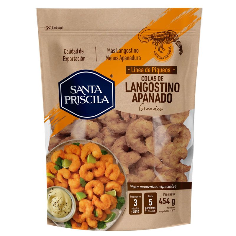 SANTA PRISCILA - Colas de Langostino Apanado