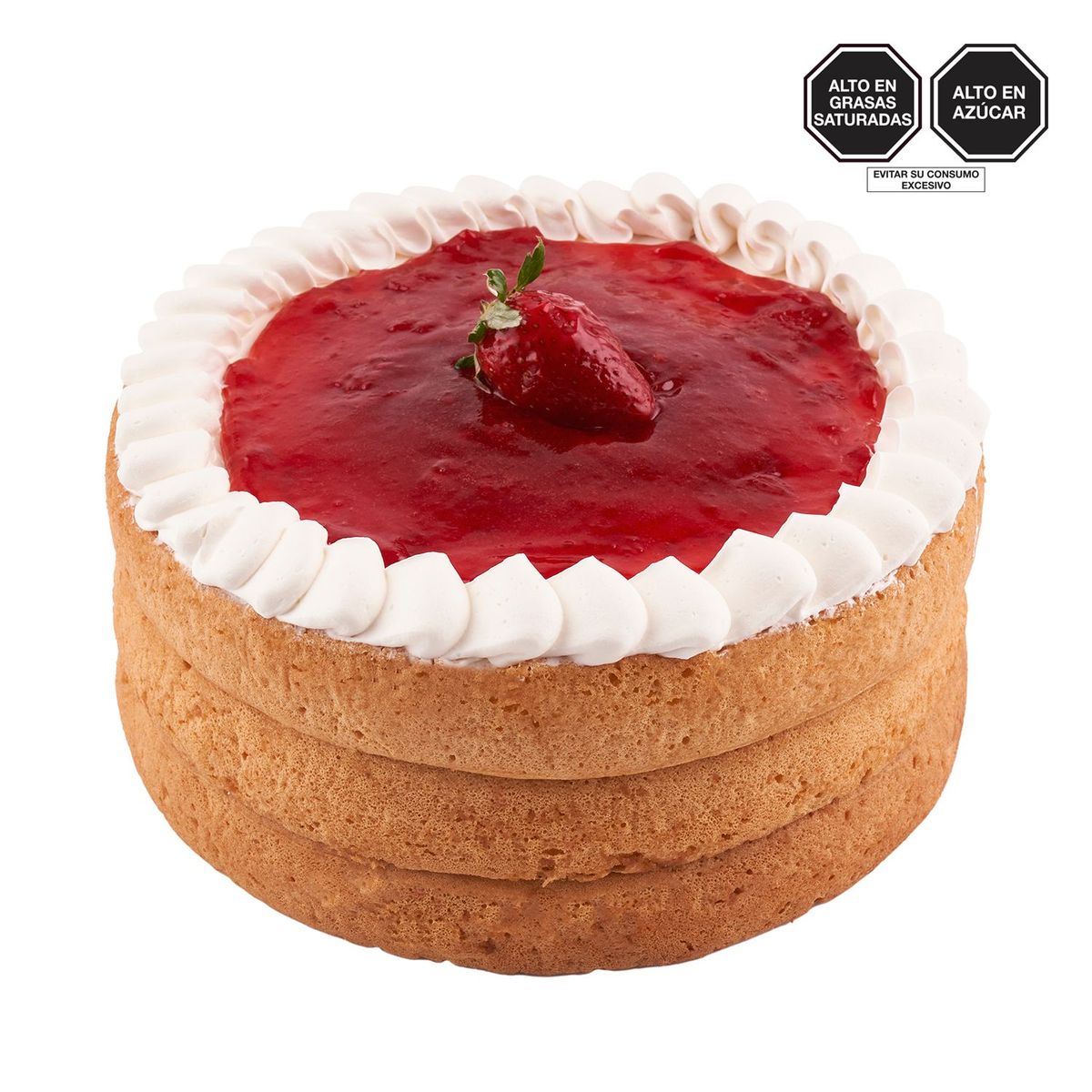 TOTTUS - Soufflé Relleno de Manjarblanco Chantilly y Fresas