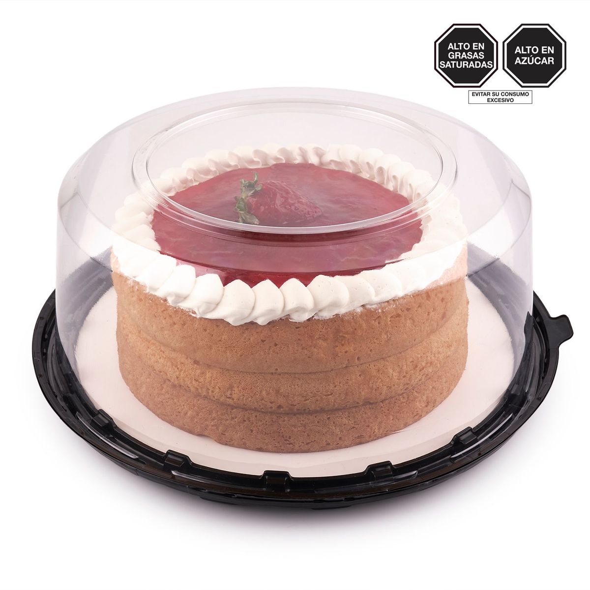 TOTTUS - Soufflé Relleno de Manjarblanco Chantilly y Fresas