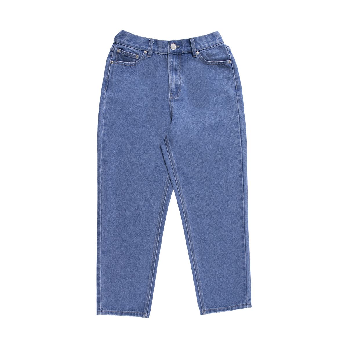 ALL BASICS - Jean Mom Mujer Redwood