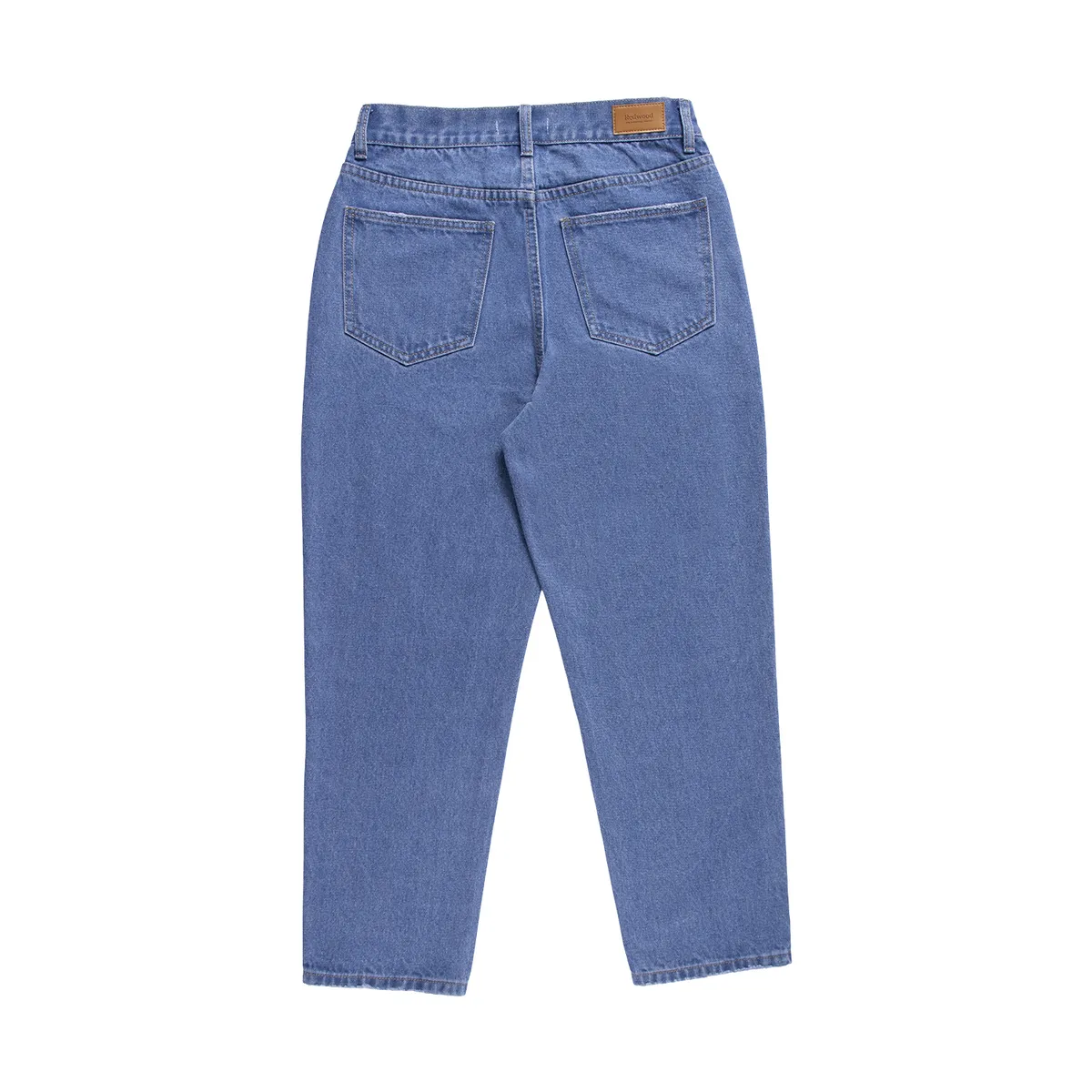 ALL BASICS - Jean Mom Mujer Redwood