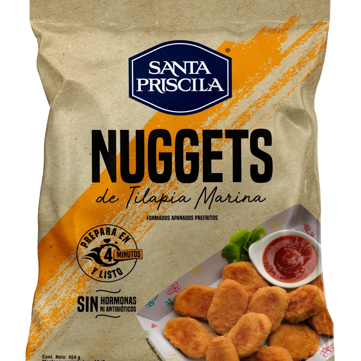 SANTA PRISCILA - Nuggets de Tilapia Marina