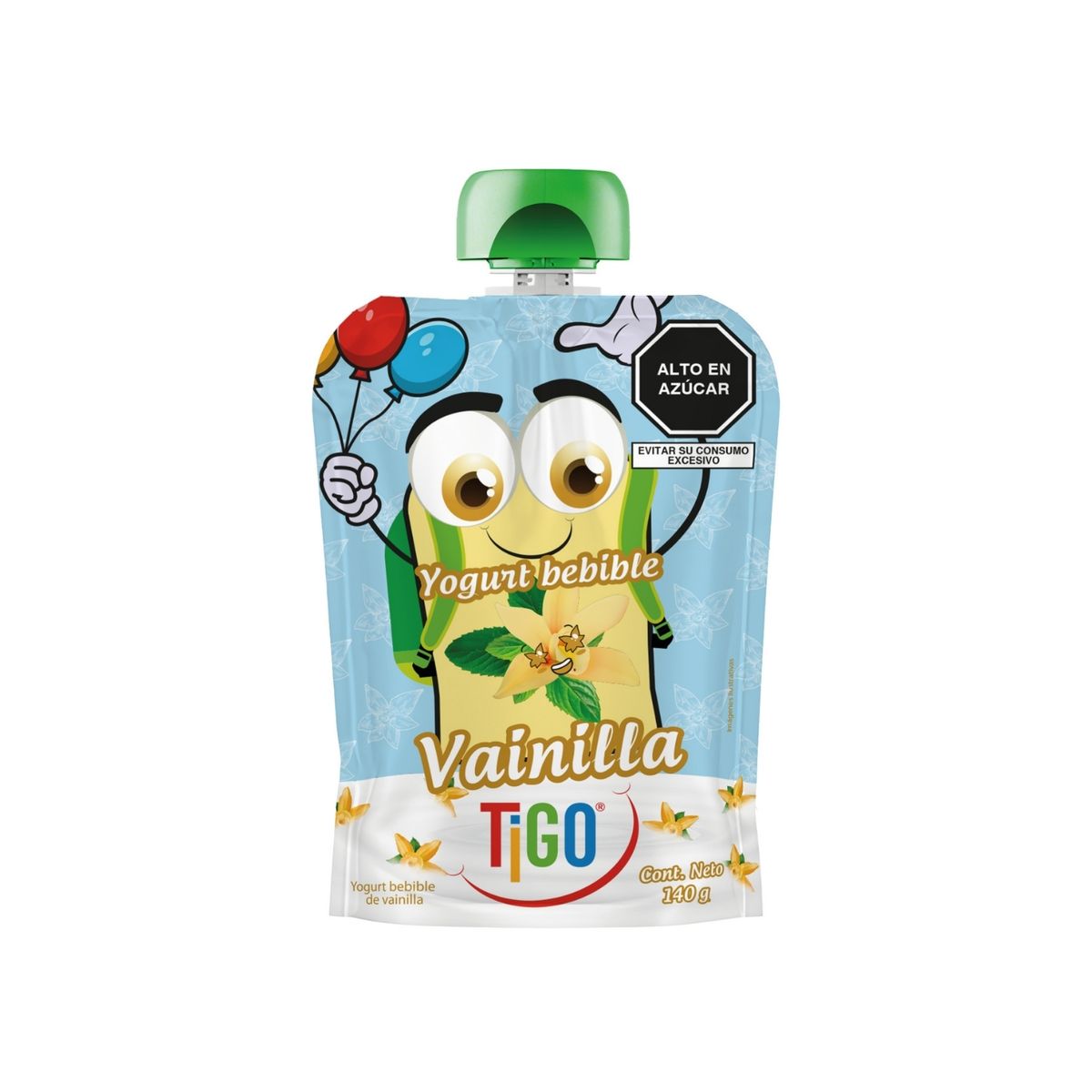 TIGO - Yogurt Bebible Tigo Vainilla Doypack 140 g