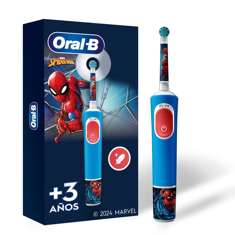 ORAL B - Cepillo Eléctrico Oral B Recargable Marvel Spider Man
