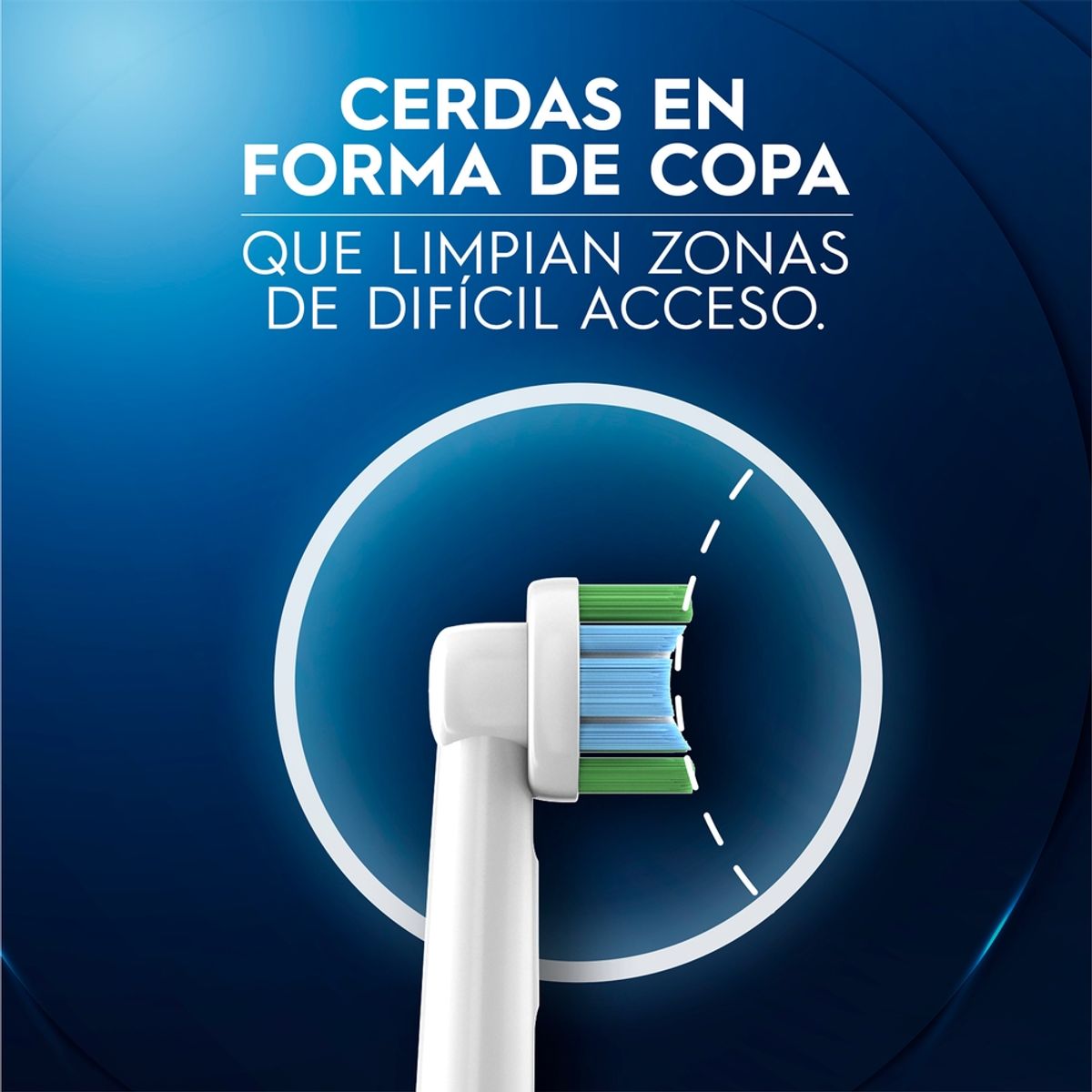 ORAL B - Cabezal de Repuesto Precision Clean para Cepillo Eléctrico Oral B Empaque 4 Und