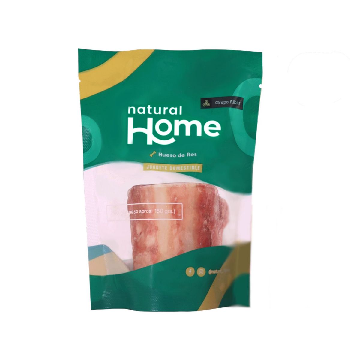 NATURAL HOME - Hueso Recreativo Natural Home Pequeño Empaque 1 Und