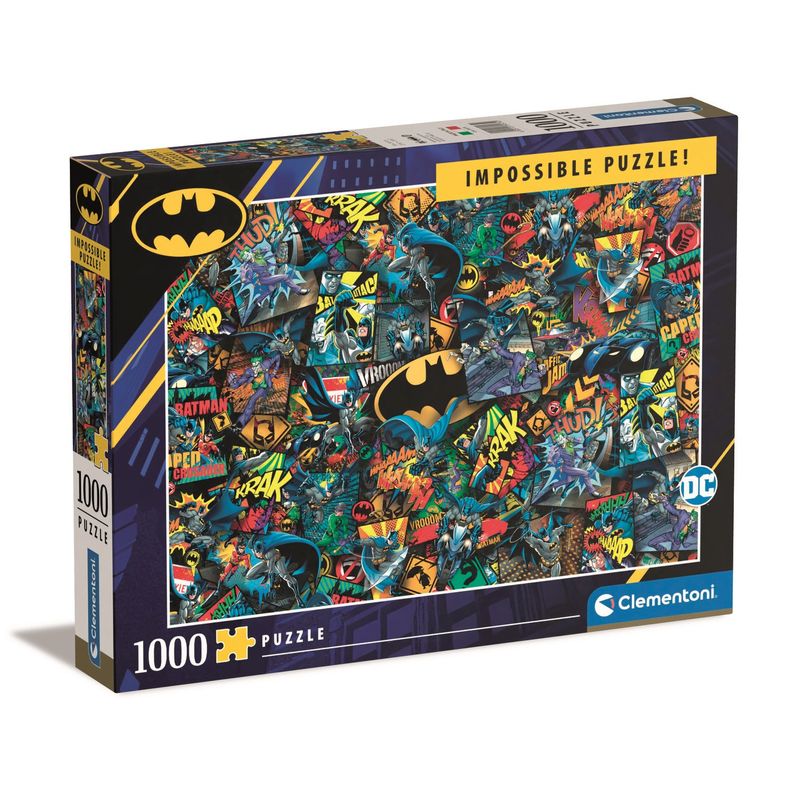 CLEMENTONI - Rompecabezas Imposible Batman 1000 Pzas