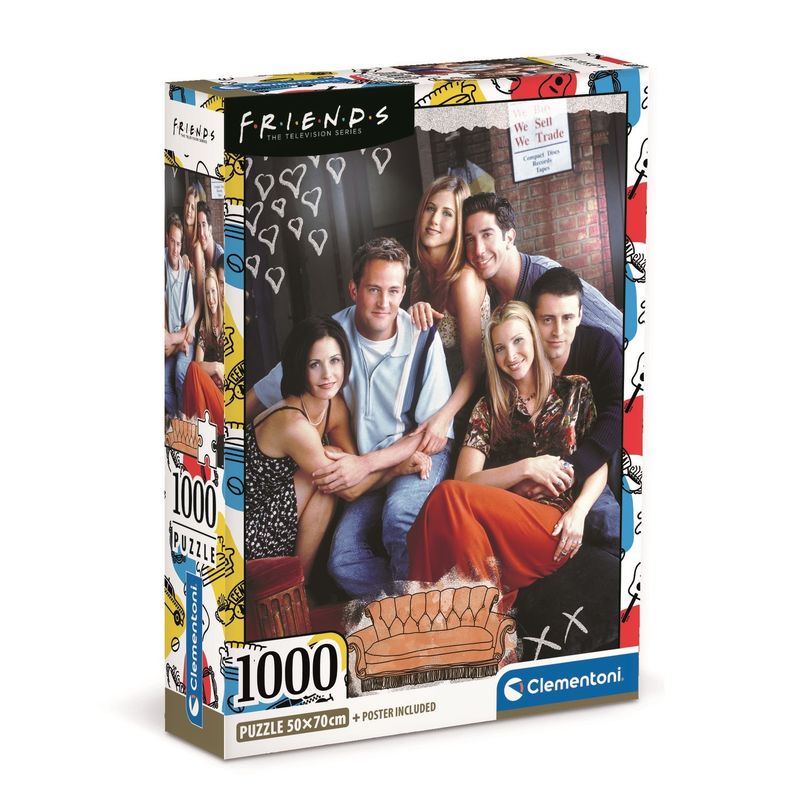 CLEMENTONI - Rompecabezas Friends 1000 Pzas