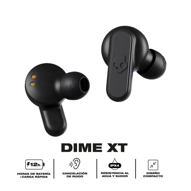 SKULLCANDY - Audífonos Skullcandy Dime XT Negro