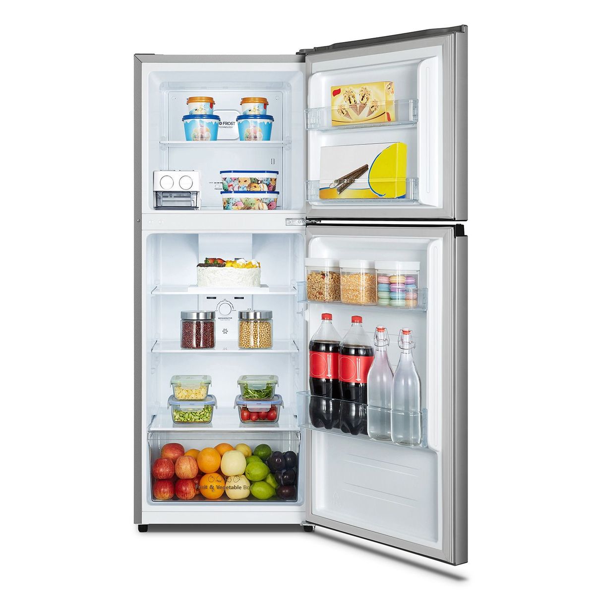 Hisense - Refrigeradora Hisense BCD-203W 203L Top Mount