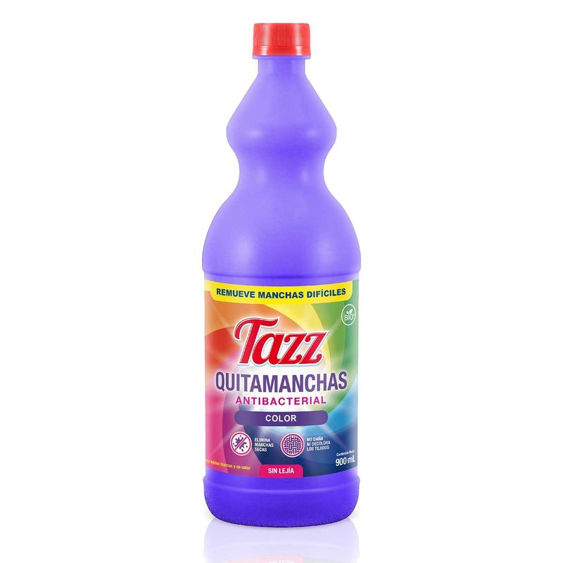 TAZZ - Quitamanchas Tazz Antibacterial Ropa Color Envase 900 mL