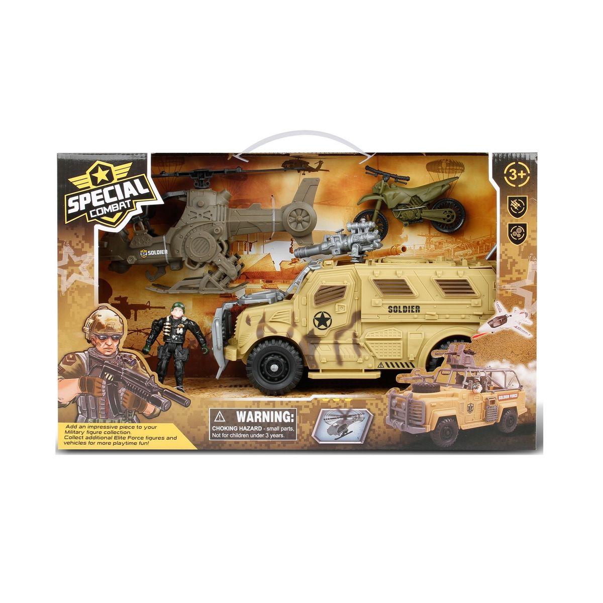 TRACK LAUNCH - Set Militar 4 4 Pzas