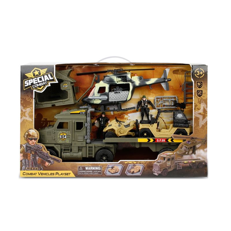 TRACK LAUNCH - Set Militar Camion de Rescate 2