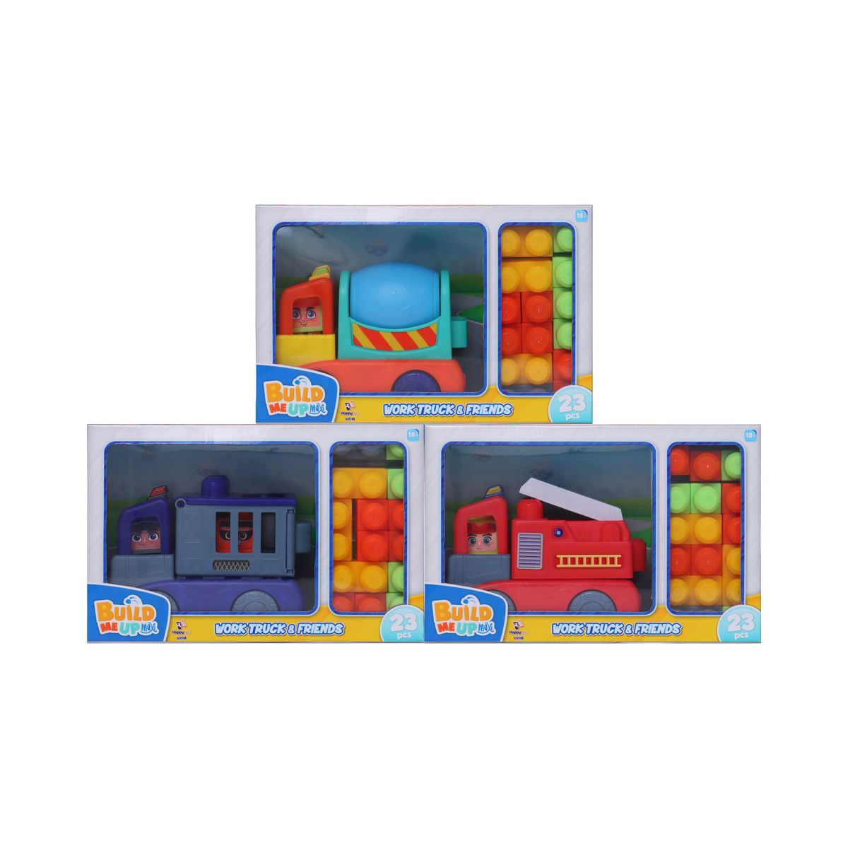 MY BRICKS JR - Bloques Maxi Camión con Bloques 20 Pzas