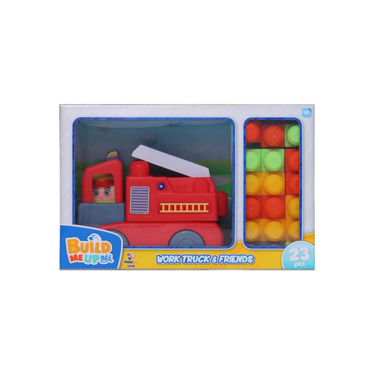 MY BRICKS JR - Bloques Maxi Camión con Bloques 20 Pzas