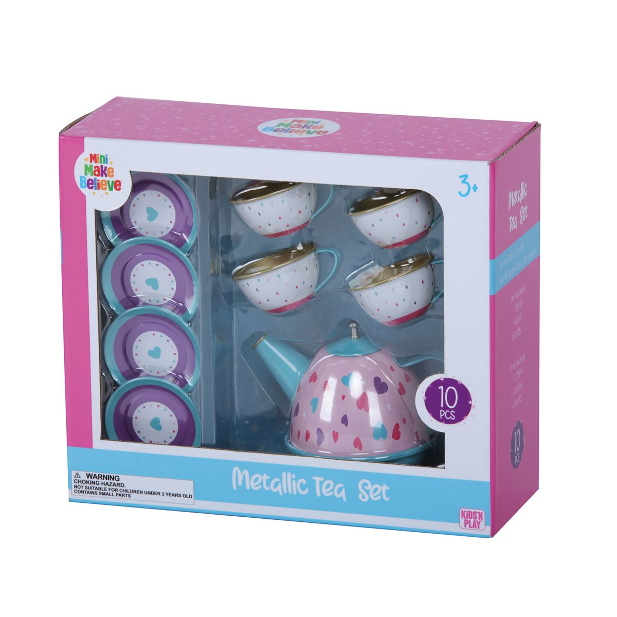 SHEN HUA - Set de Té Metálico 10 Pzas