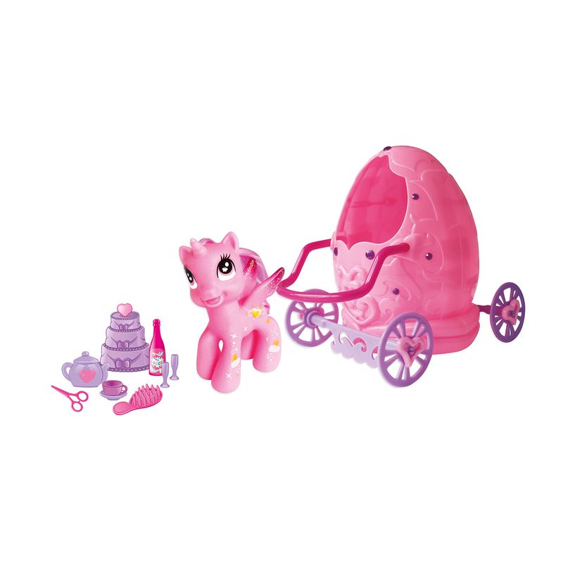 SHEN HUA - Caballo Arcoiris con Carro