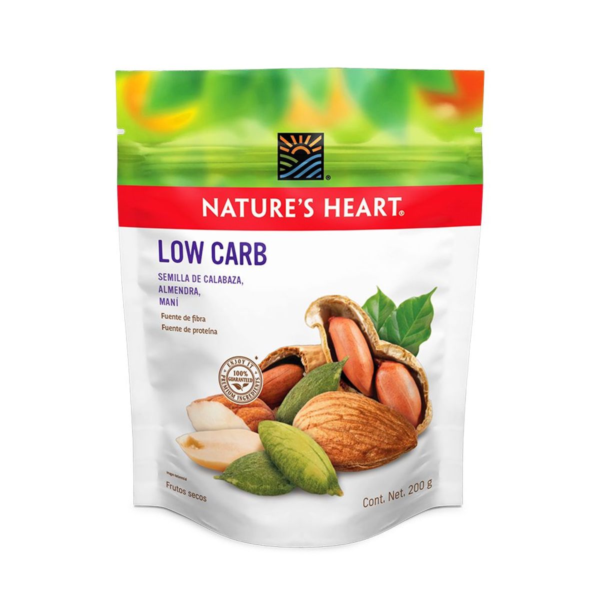 NATURES HEART - Fruto Seco Natures Heart Low Carb x 200 g