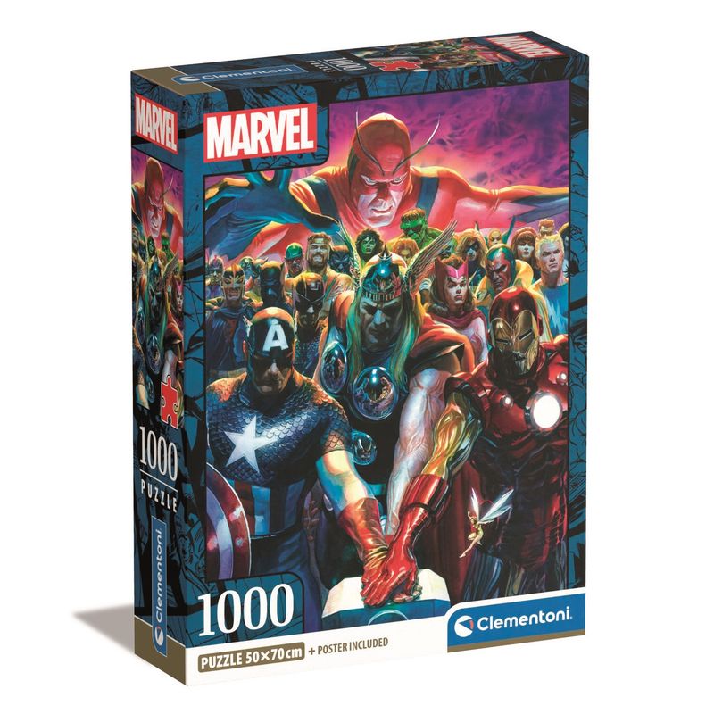 Rompecabezas Marvel Avengers 1000 Pzas Tottus Perú