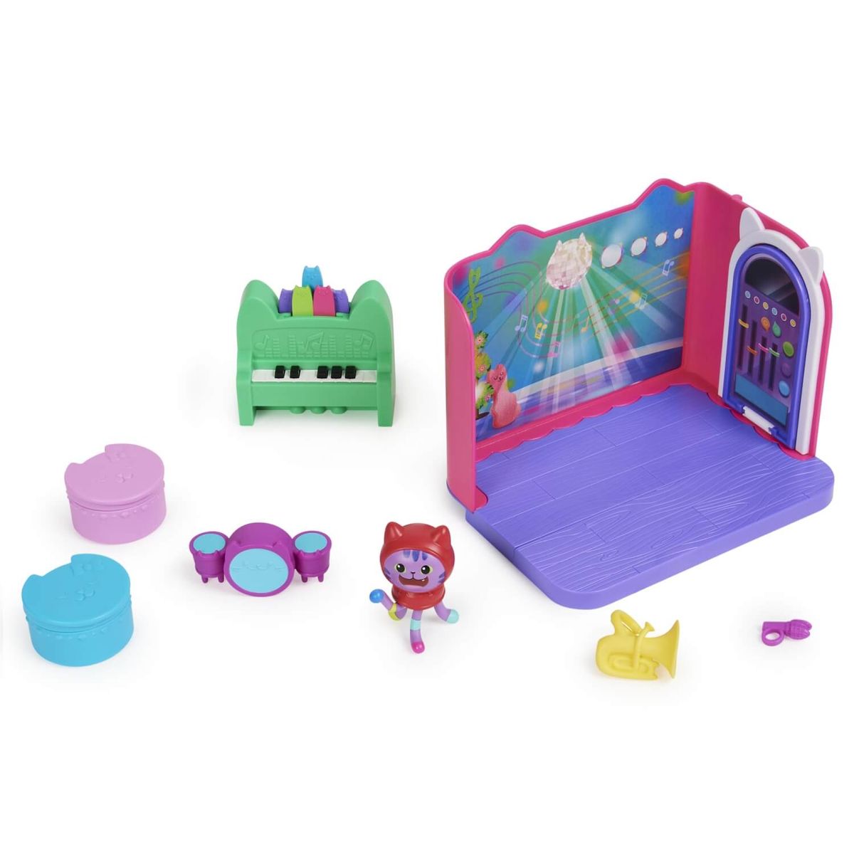 GABBY'S DOLLHOUSE - Set de Juego Cuarto de Lujo Asst