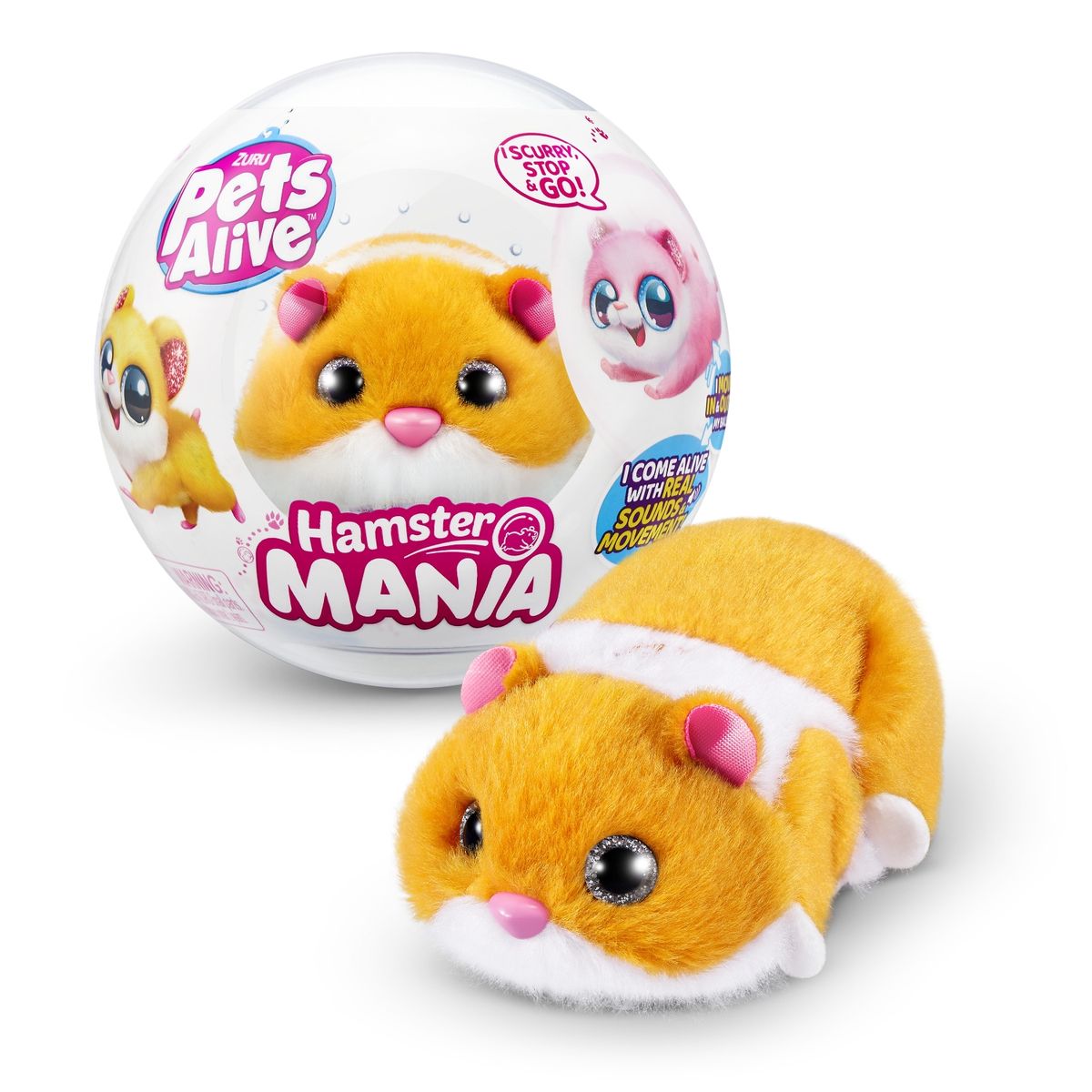 PETS ALIVE - Hamster Interactivo Surtido