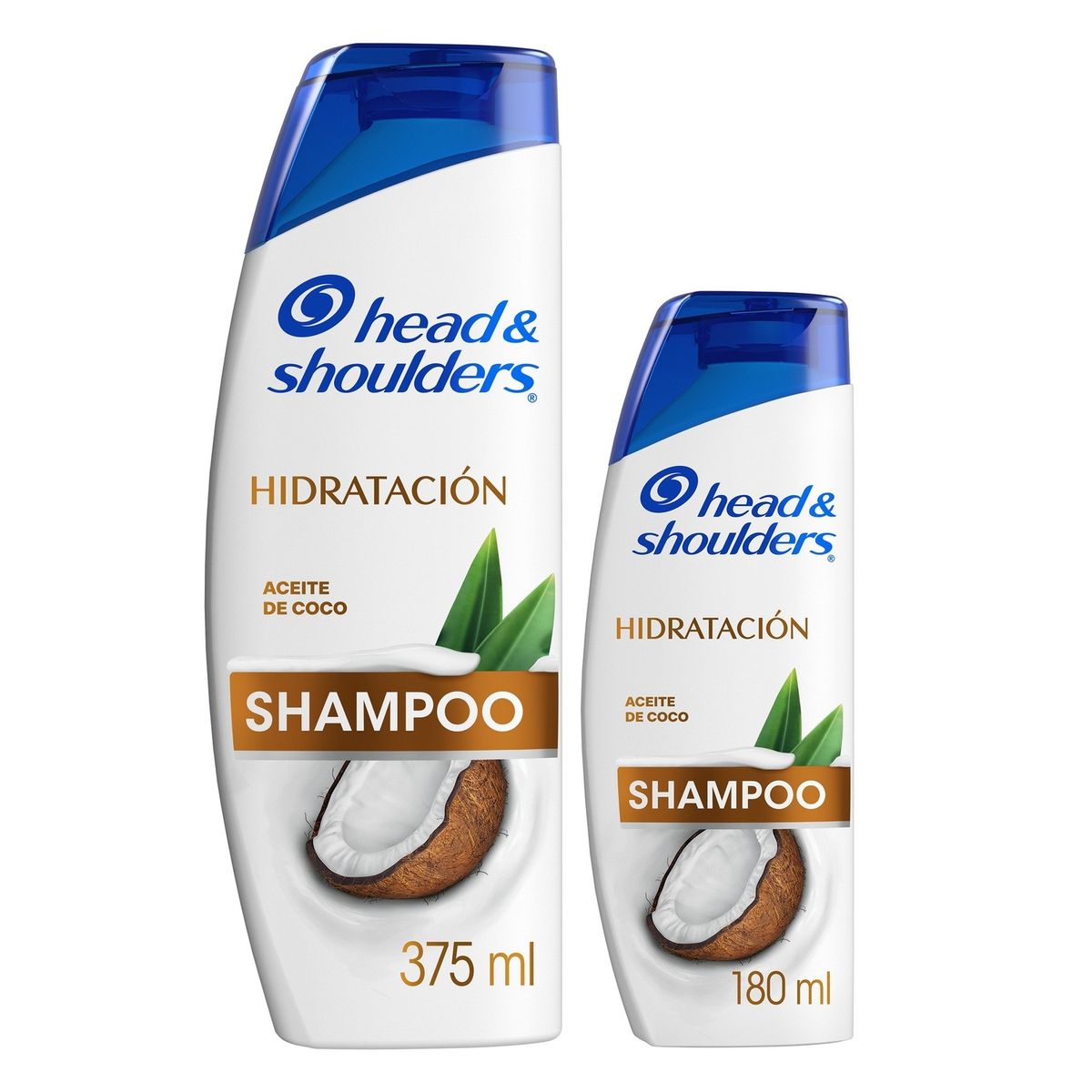 HEAD SHOULDERS - Shampoo Head & Shoulders Hidratación Aceite de Coco Empaque 2 Und