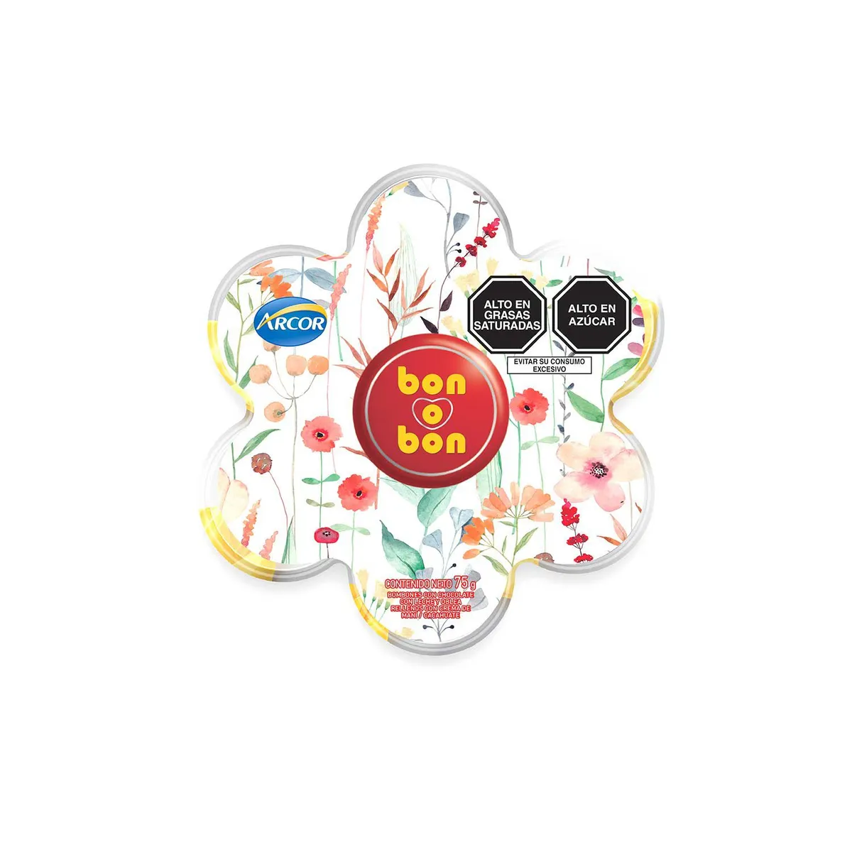 BON O BON - Chocolate Bon o Bon Flor Pote 75 g