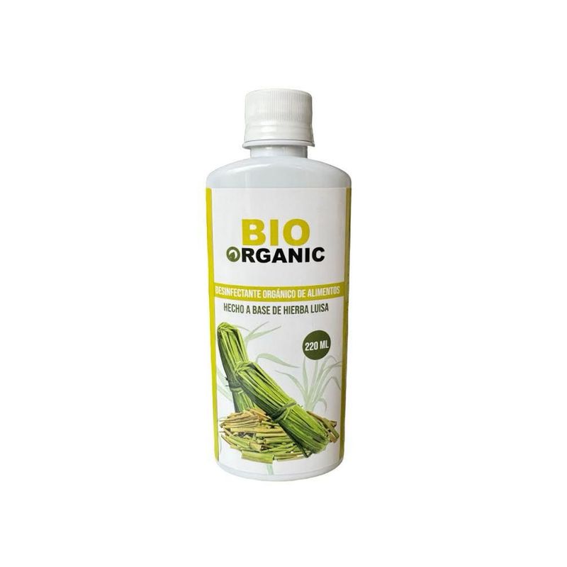 TOTTUS VERDURAS - Desinfectante Bio Organic Hierba Luisa x 220 mL