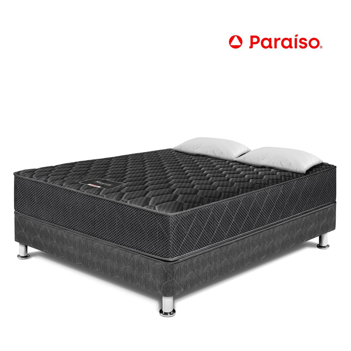 PARAISO - Cama Majestic Black 2 Plazas