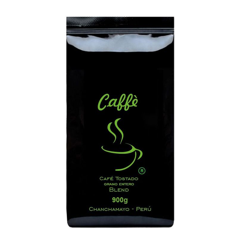 CAFFE - Café Grano Entero Tostado Caffe Blend Envase 900 g