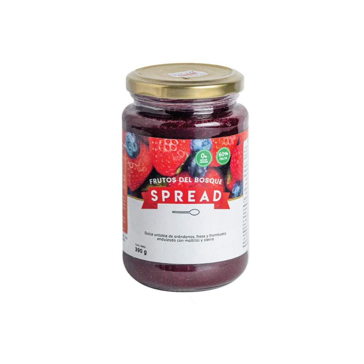 SPREAD - Dulce Untable Spread Frutos del Bosque Envase 390 g