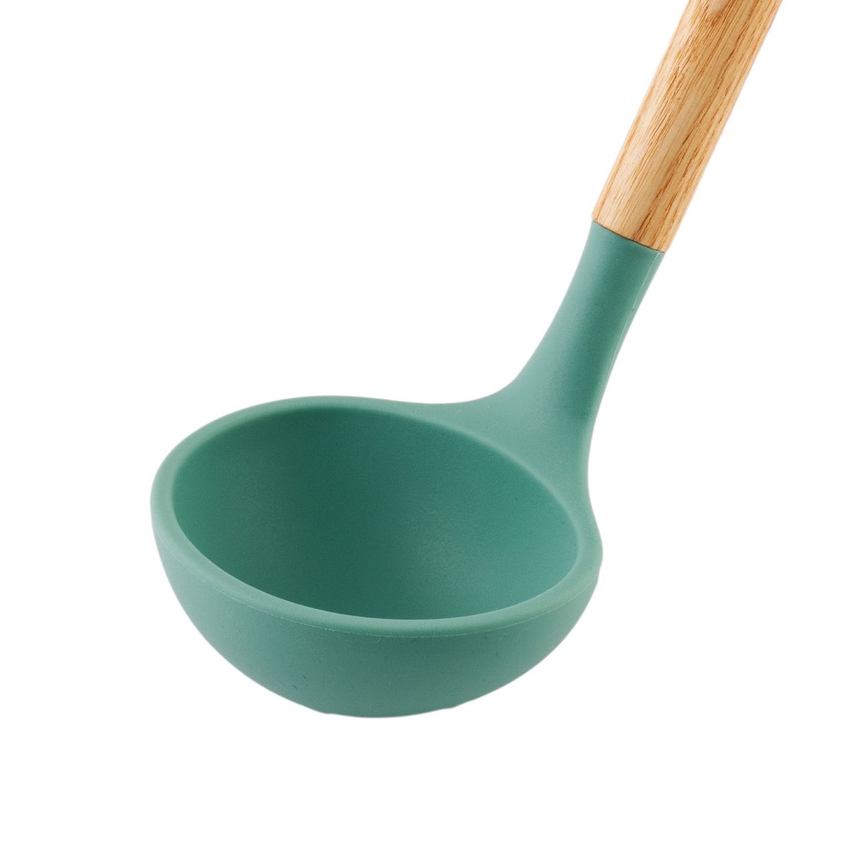 Casa Joven - Cucharon de Silicona Mango Madera