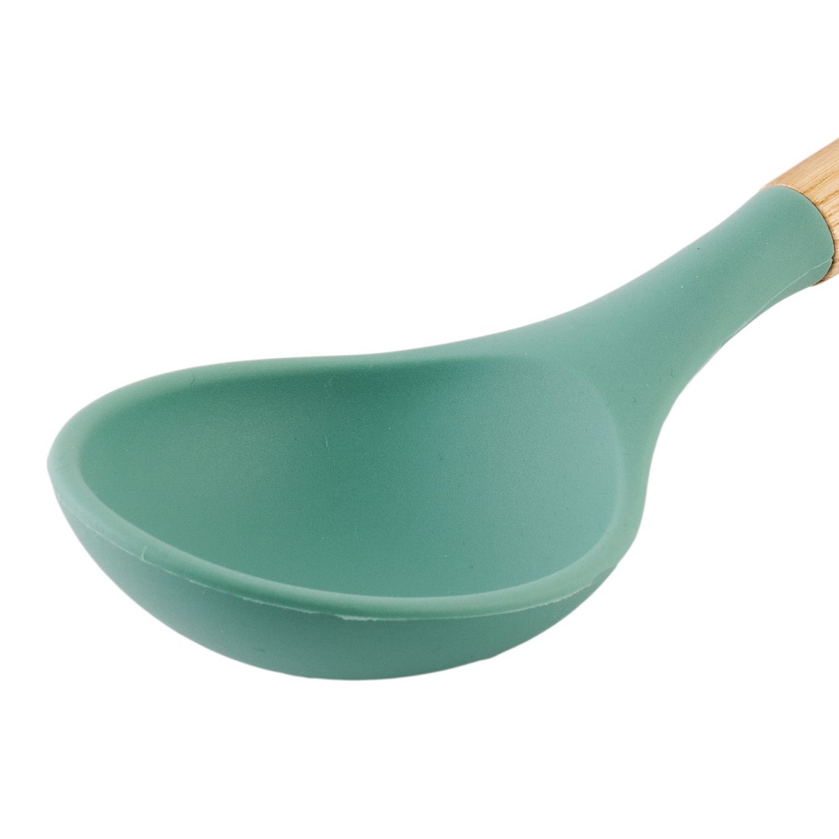 Casa Joven - Cuchara de Silicona Mango Madera T