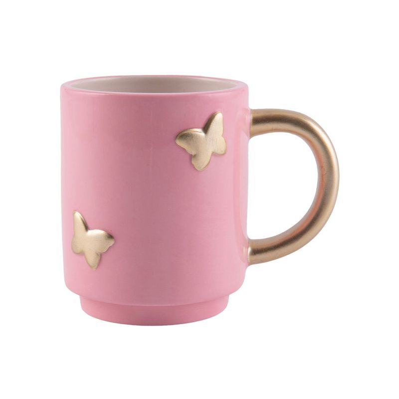 CASA JOVEN - Taza Mug Apilable Mariposa