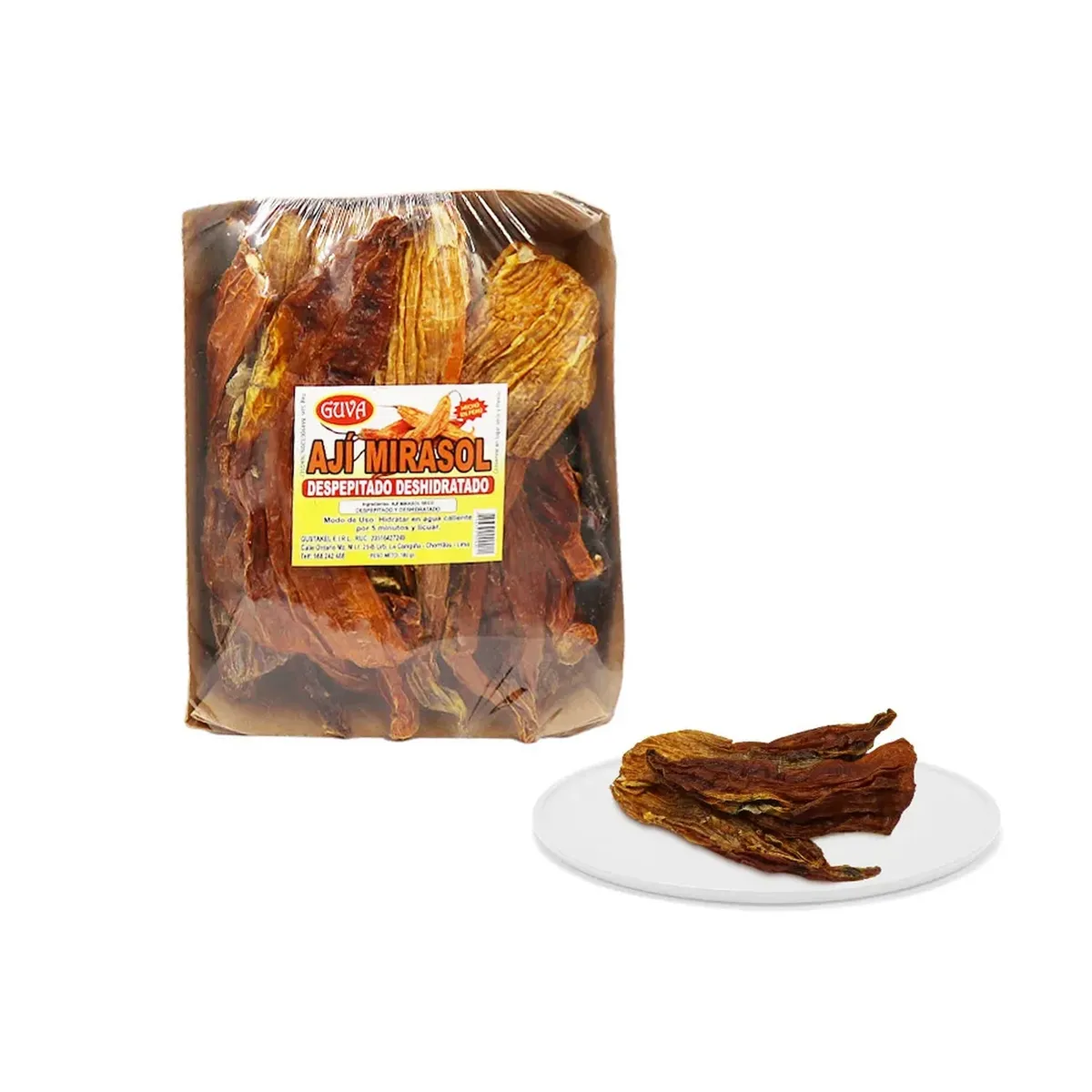 PERU - Ají Mirasol Deshidratado x 100 g