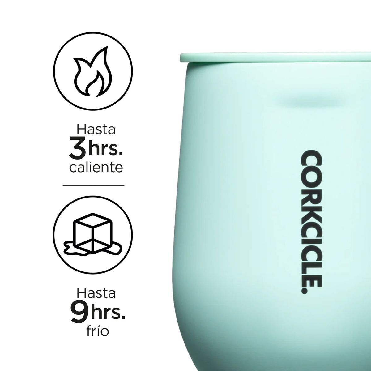 CORKCICLE - Vaso Acero Inoxidable Steml 12Oz Sun Teal